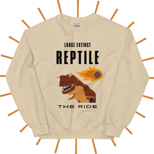 Large Extinct Reptile Sweatshirt